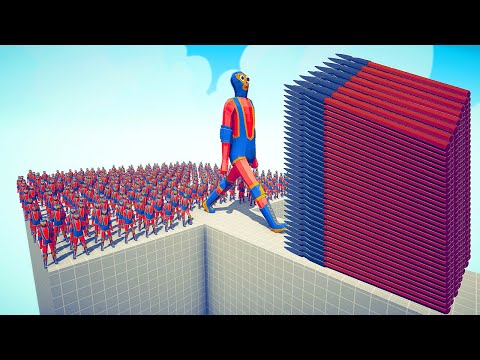 WRESTLERS ARMY + GIANT vs EVERY GOD - Totally Accurate Battle Simulator TABS