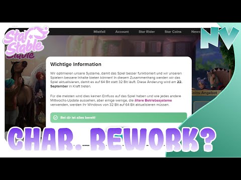 Star Stable [SSO]: Charakter Rework in naher Zukunft? SSO 64 Bit