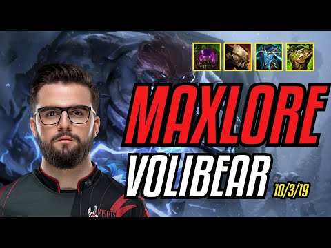 MAXLORE - VOLIBEAR vs LILLIA Jungle - EUW Grandmaster - Patch 11.7