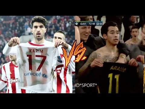 Karim Ansarifard VS sergio araujo ●celebrations & GOALS ●
