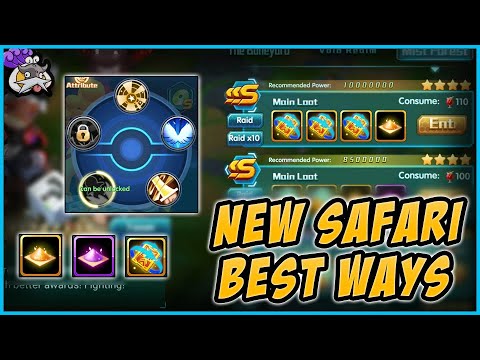 New Safari - Best ways to raid new Safari - Pokeland Legends