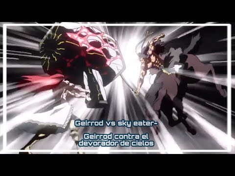 Geirrod Thor's Hammer vs Sky Eater | Record of Ragnarok