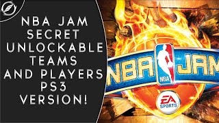 How To Unlock Every Secret NBA Jam Teams & Characters (PS3)