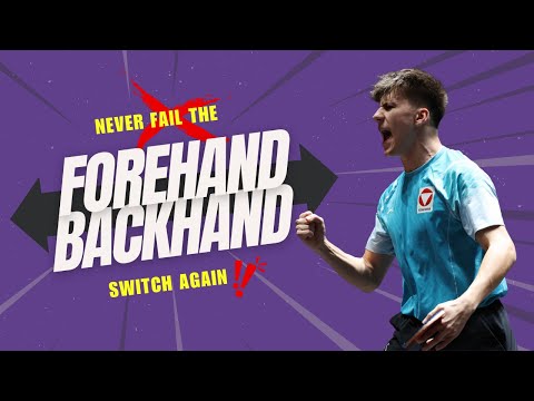 How to: Effortlessly Switch Between Backhand & Forehand 🔄🏓  Andreas Levenko Table Tennis