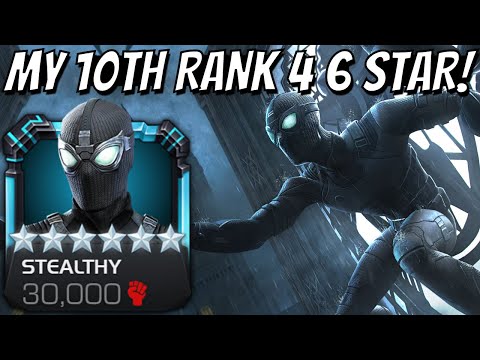 6 Star Rank 4 STEALTH SPIDEY Gameplay - 35+ ENDGAME BOSSES!! MAXIMUM SHOWCASE!!!