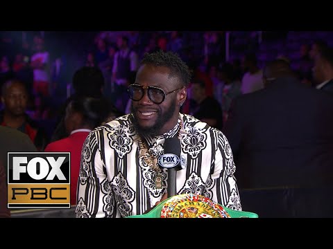 Deontay Wilder reacts to Errol Spence Jr.'s win over Shawn Porter | PBC ON FOX
