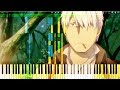 Mushishi Zoku Shou OP - Shiver | Piano Tutorial ...
