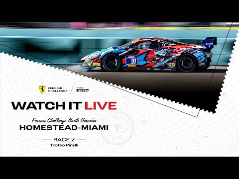 Ferrari Challenge North America Trofeo Pirelli - Homestead-Miami, Race 2