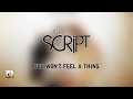 The Script - You Won't Feel a Thing | Lyrics