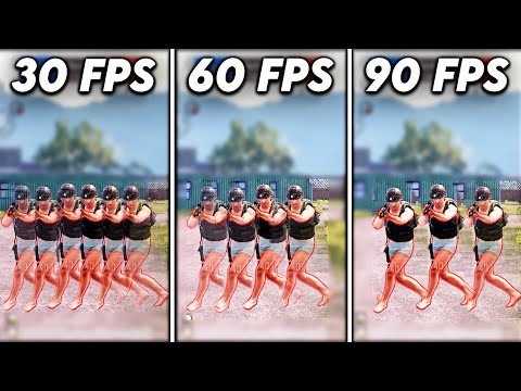 90 FPS vs 60 FPS vs 30 FPS Does FPS Matter FPS Comparison For BGMI PUBG MOBILE || KO EXOTIC GAMING |