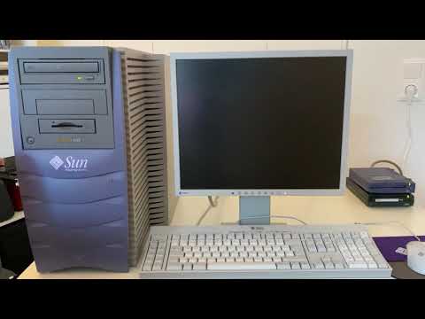 Booting up a Sun Microsystems Blade 1000 into Solaris 9