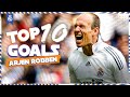 ARJEN ROBBEN | TOP 10 Real Madrid GOALS!