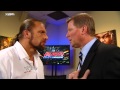 Raw - Triple H engages in a heated discussion with Interim GM John Laurinaitis