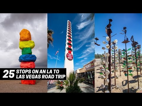 25 Stops on a Los Angeles to Las Vegas Road Trip