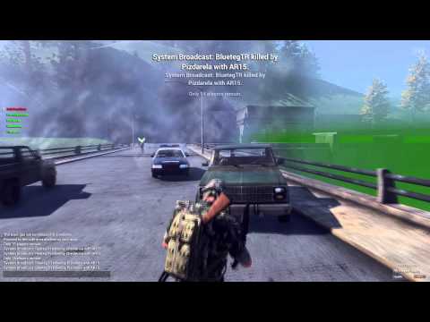 H1Z1 5 car wining BattleRoyal