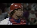 1993 NLCS Gm2 Daulton Throws Out Nixon At Second