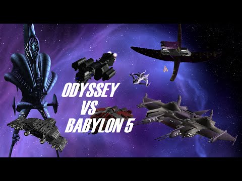 Star Trek Bridge Commander, Stargate Ship Pack V3: Odyssey Vs Babylon 5 Ships