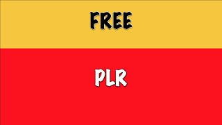 PLR Products Free Download [How to Use PLR]