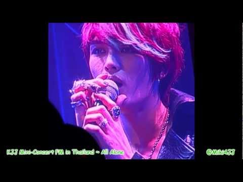 130217 KJJ Mini-Concert FM in Thailand ~ All Alone