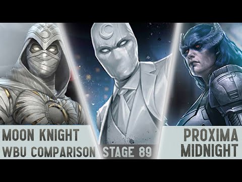 Moon Knight VS Mr. Knight! | World Boss Ultimate Comparison! | Marvel Future Fight