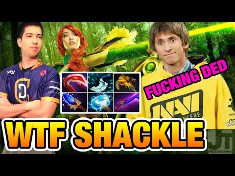 W33 vs Dendi Mid [Windranger vs Puck] Nice Shackle Dota2 7.03