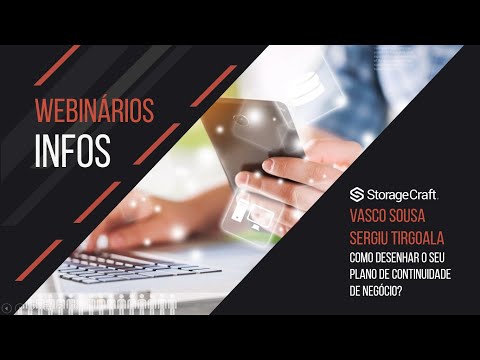 Plano de Continuidade de Negócio — Webinar INFOS Storagecraft