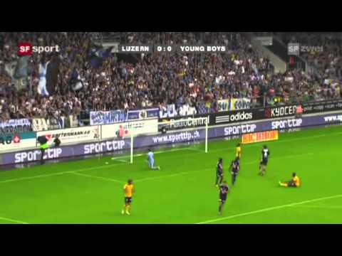 ‪FC Luzern - Young Boys 1-1 (Jahmir Hyka GOAL)