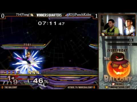 Melee at the Balcony 67 - Winners Quarters ft. 714|Yung! (Fox) VS R3|iPunchKidsz (Falco)