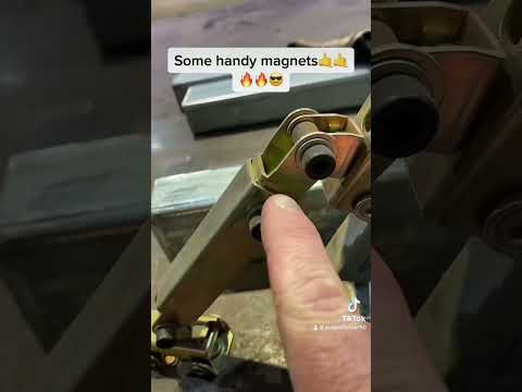 Some very handy stronghand tool  magnets  #fabrication #welder #welding #magnets