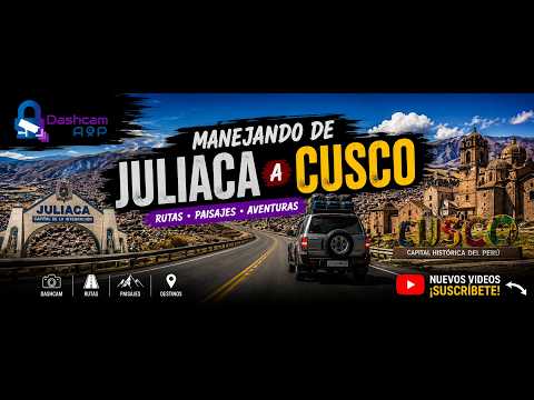(7) Manejando de PUNO / JULIACA a CUSCO 🚙 Recorrido completo