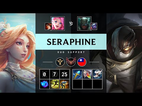 Seraphine Support vs Pyke - TW Grandmaster Patch 25.14