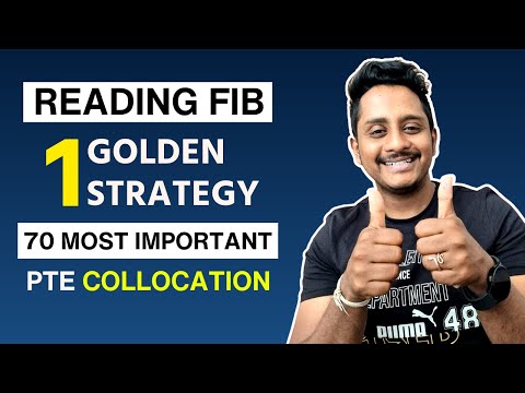 70 Most Important PTE Collocation (2023) | Reading Fill in The Blanks | Skills PTE Academic