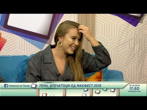 Antonia Gigovska & Robert Bilbilov - Makfest 2018 - Utrinska na Telma