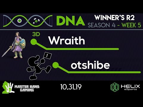 DNA S4:W5 - 3D | Wraith (Hero) Vs. otshibe (Game & Watch) - Winner's R2