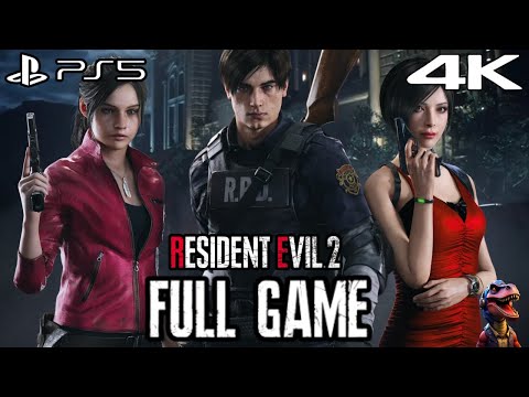 Resident Evil 2 Remake PS5 Full Game Gameplay | Leon A | 4K 60FPS No Commentary