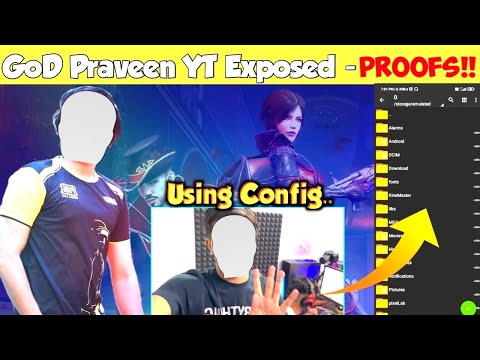 @godpraveenyt1  Exposed!! | GoD Praveen YT Caught Using Config!! | Z - Archiever