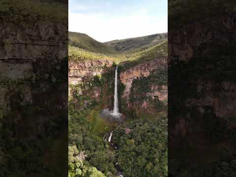 Já ouviram falar do Salto Itiquira?   Localizada no município de Formosa GO.
