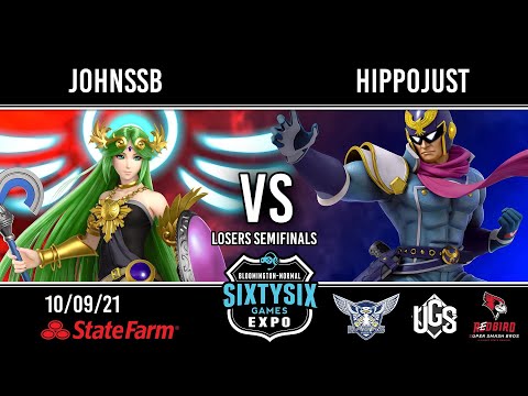 Sixtysix Games - Losers Semifinals - JohnSSB(Palutena) Vs. HippoJust(Captain Falcon)