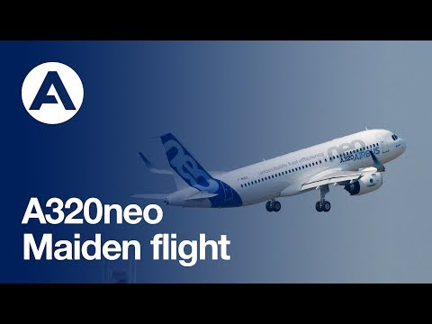 Relive the A320neo’s historic first flight