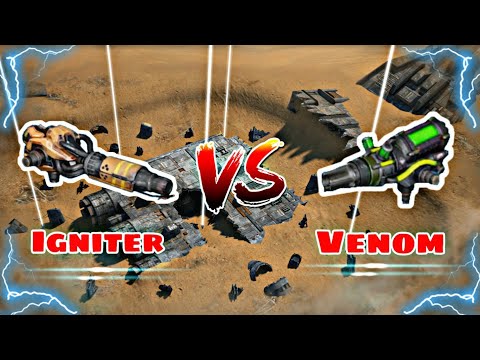 Venom VS  Igniter comparison in |War Robots|