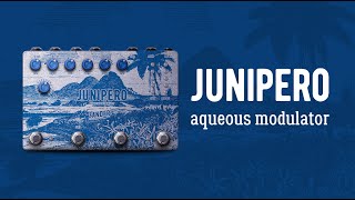 Video thumbnail for Zander Circuitry Junipero Aqueous Modulator Guitar Pedal Demo - In-depth by Zander Circuitry