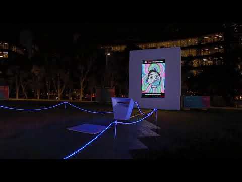 Break the Isolation a revisit of our Creative Tech Installation at Vivid in Sydney Australia 2019