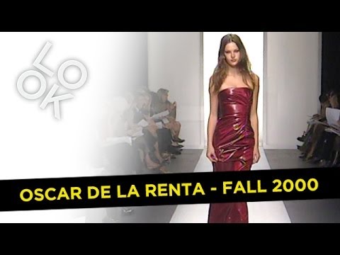 Oscar De La Renta Fall 2000: Fashion Flashback
