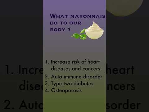 Nutrition values and Facts about mayonnaise I Nutrition facts I