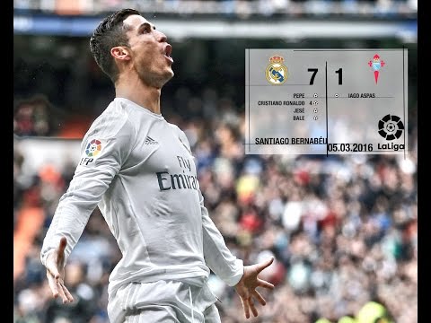 Real Madrid vs Celta Vigo - Best Parts/Highlights - 05.03.2016