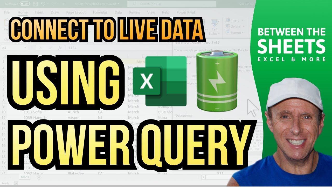 PowerQuery and Live Data
