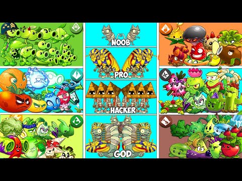 Tournament 6 Team Plants Battlez - Who Will Win? - PvZ 2 Team Plant Vs Team Plant