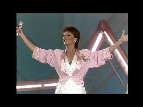 1985 ESC in Gothenburg/Sweden: Hymn and Lill Lindfors singing "My Joy Is Building Bricks Of Music"