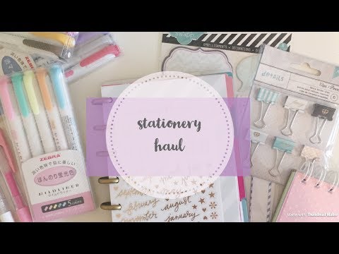 Back to School Stationery Haul