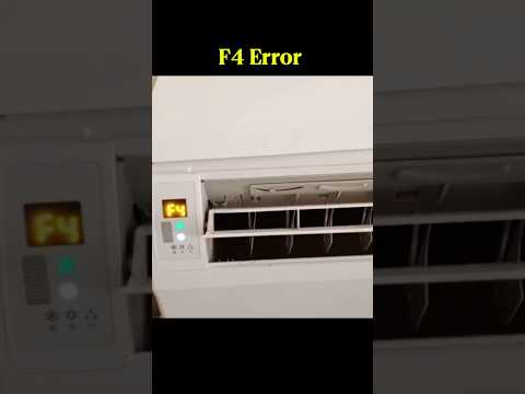 Gree Mini Split AC F3 & F4 Error Code Explained